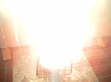 Combustion of the ignition mixture
